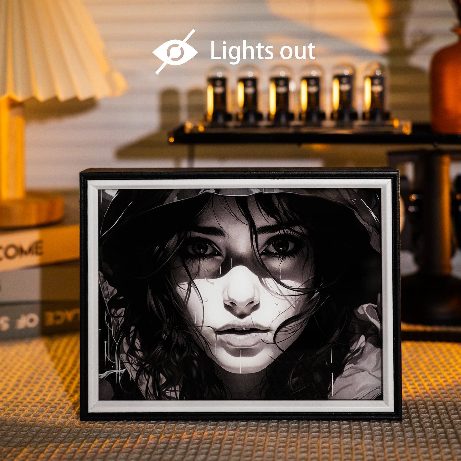 Giral LED Light Painting Lamp Artwork Night Light character series