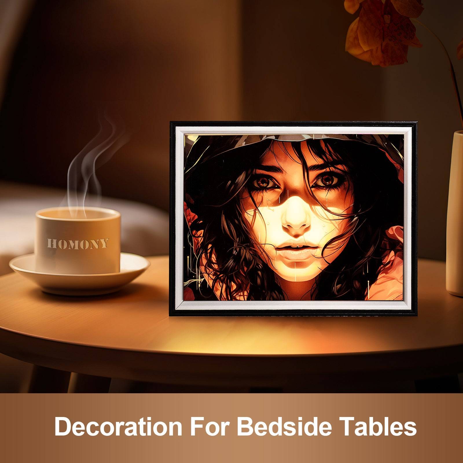 Giral LED Light Painting Lamp Artwork Night Light character series