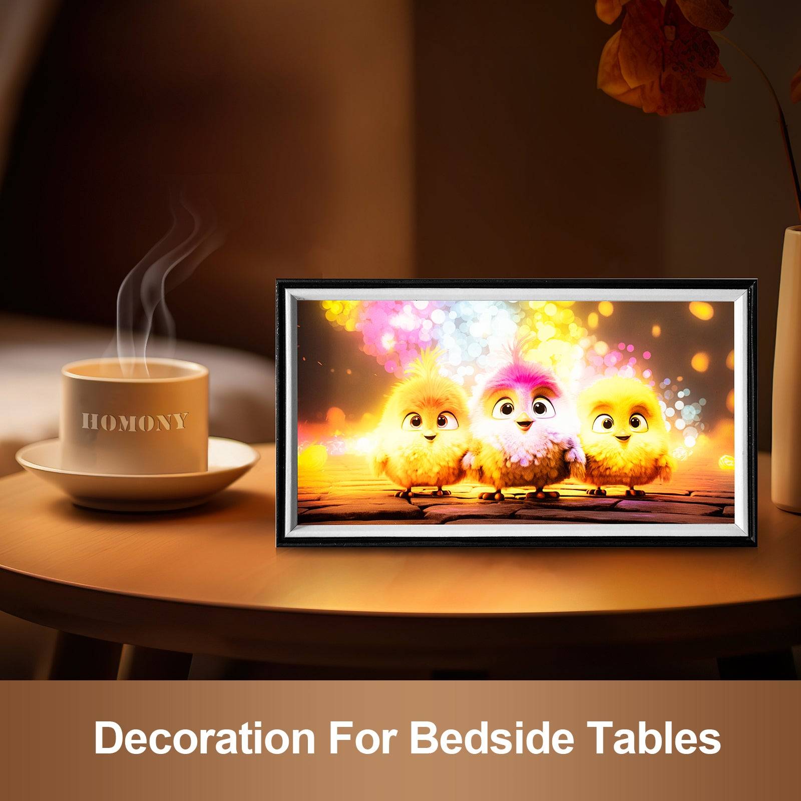 Cute Chicks LED Light Painting Lamp Artwork Night Light  animal series