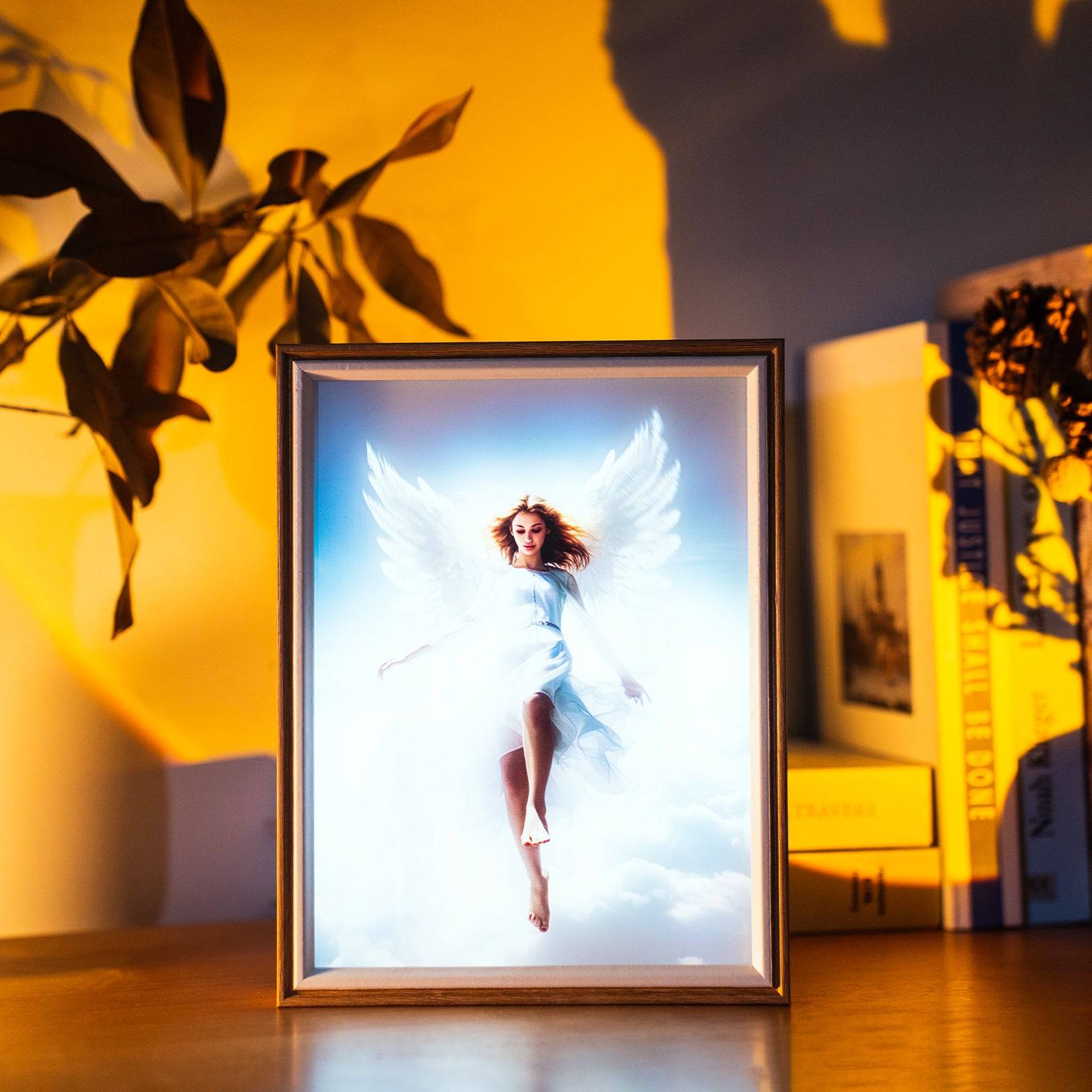 Advent Angel LED Light Painting Lamp Artwork Night Light  character series