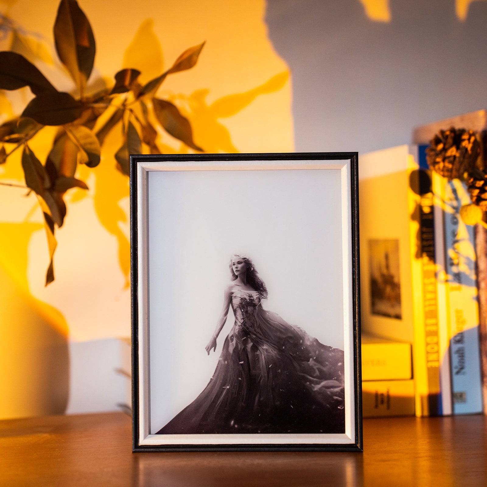 Elegant Angel LED Light Painting Lamp Artwork Night Light  character series