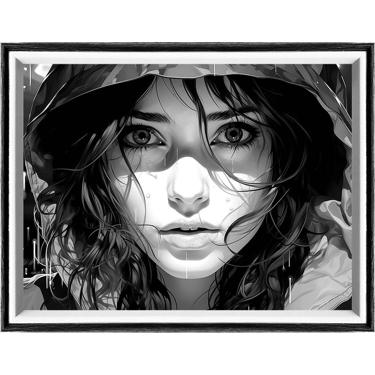 Giral LED Light Painting Lamp Artwork Night Light character series