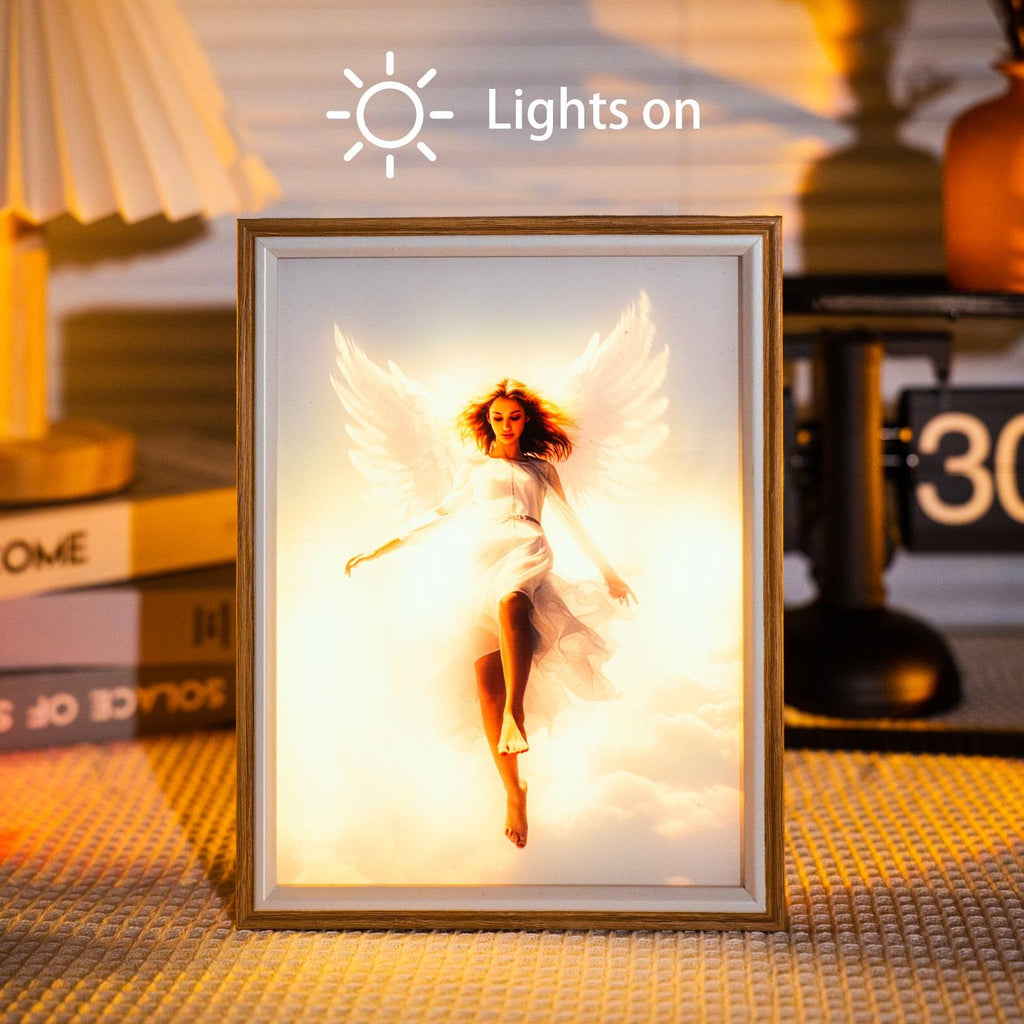 Advent Angel LED Light Painting Lamp Artwork Night Light  character series