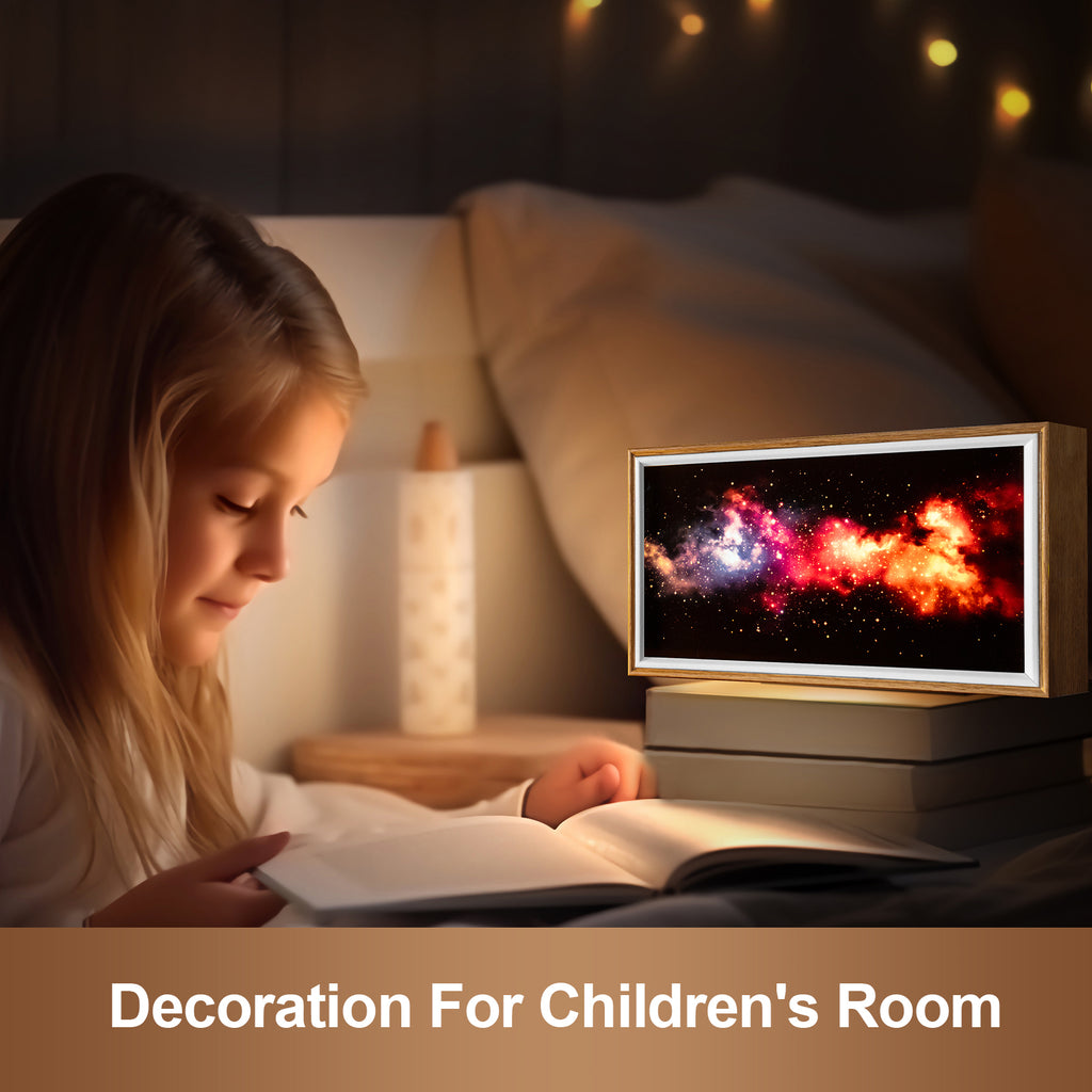 10 Inches Starry Sky LED Light Painting Lamp Artwork Night Light  landscape series