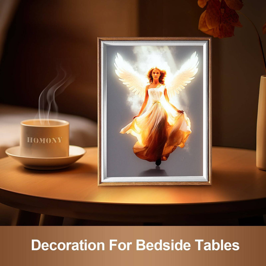 Gentle Angel LED Light Painting Lamp Artwork Night Light  character series