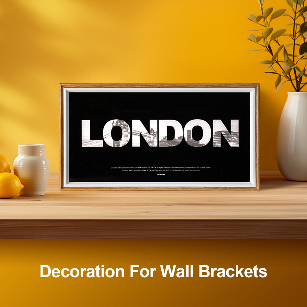 10 Inches The Great City Of London LED Light Painting Lamp Artwork Night Light  city name series