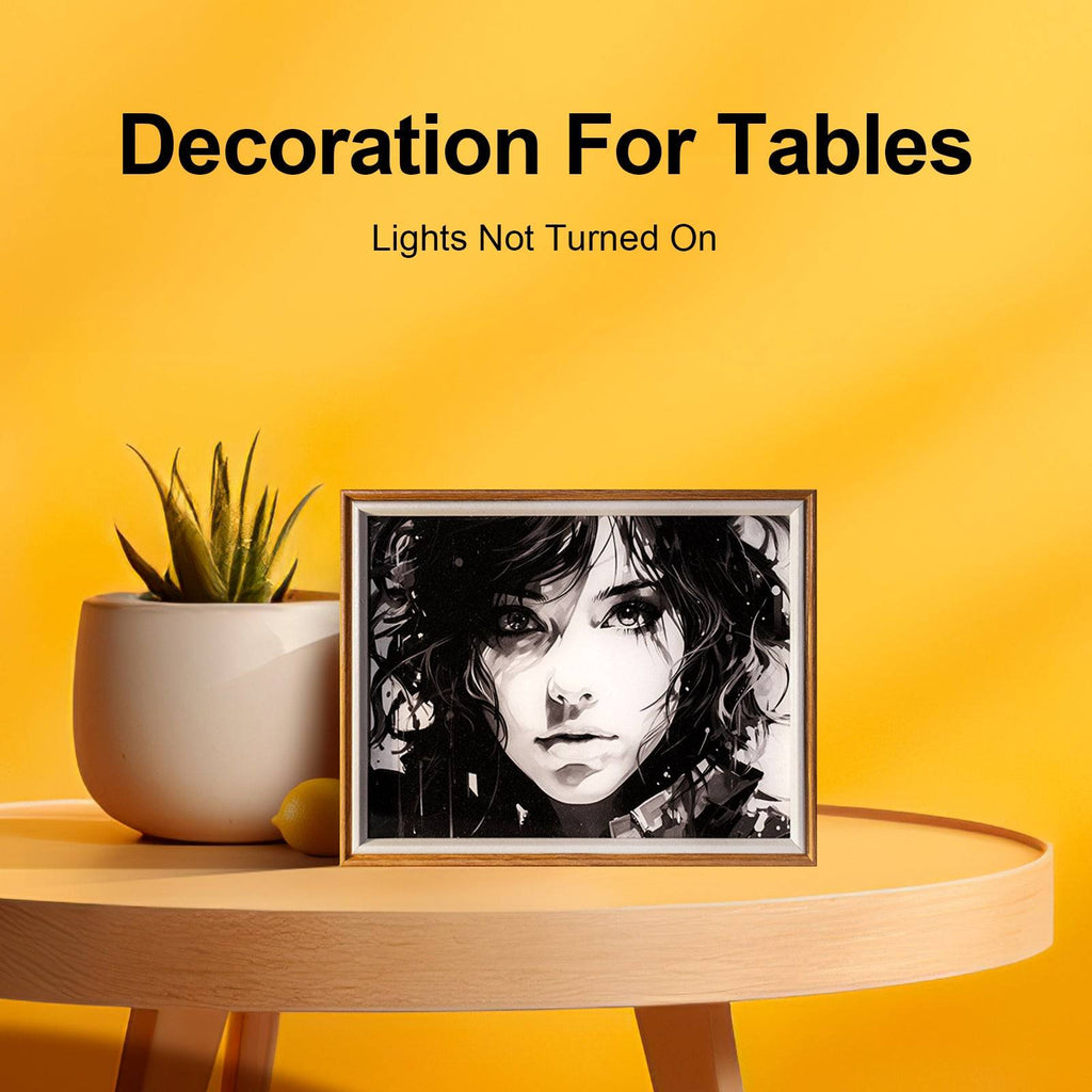 Giral 2 LED Light Painting Lamp Artwork Night Light  character series