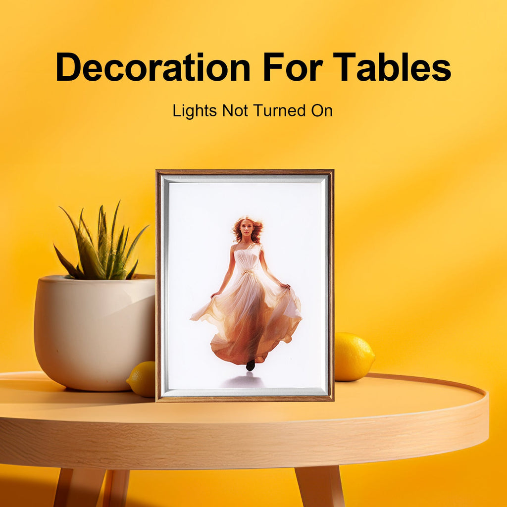 8 Inches Gentle Angel LED Light Painting Lamp Artwork Night Light  character series