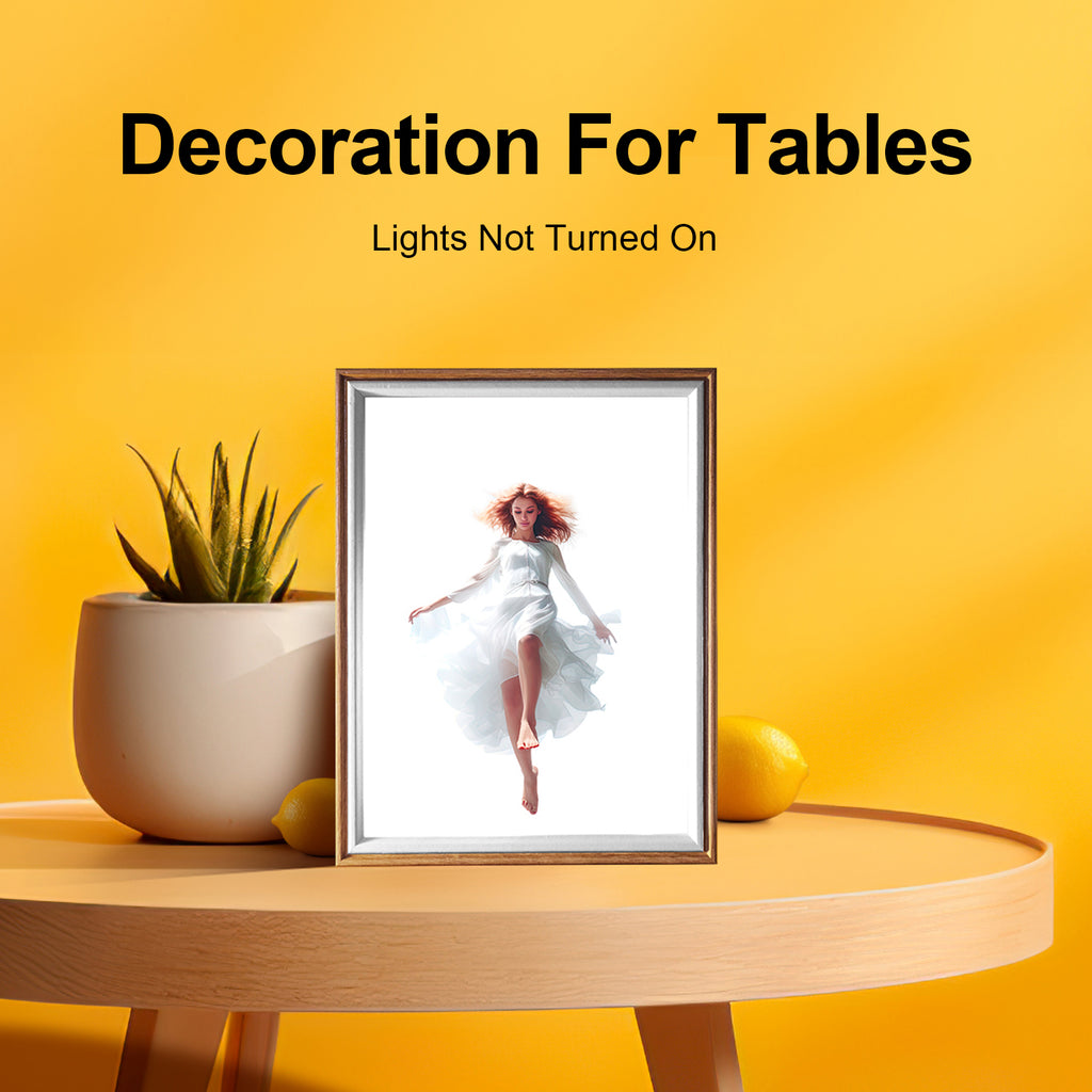 8 Inches Advent Angel LED Light Painting Lamp Artwork Night Light  character series