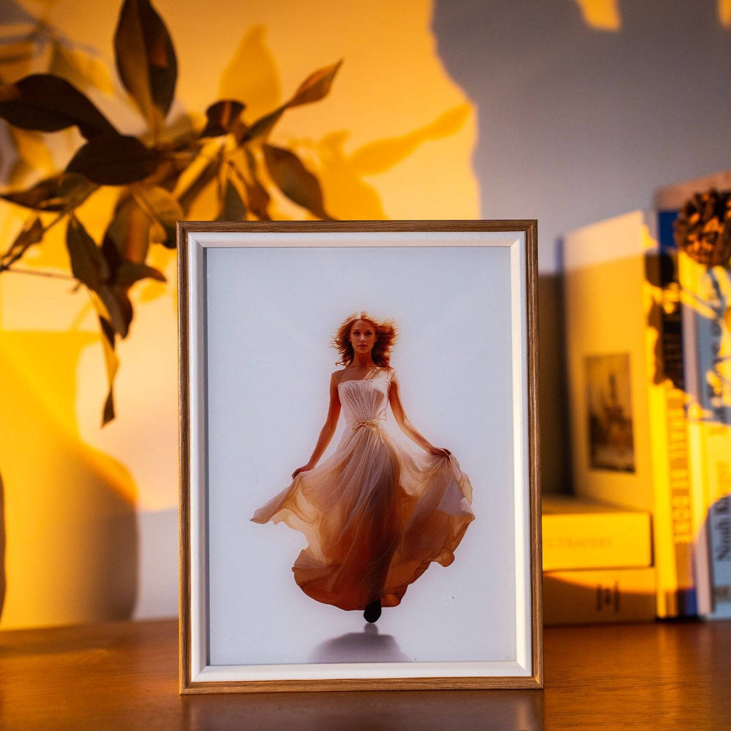 Gentle Angel LED Light Painting Lamp Artwork Night Light  character series