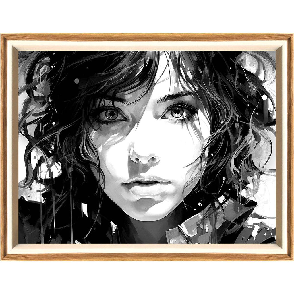 Giral 2 LED Light Painting Lamp Artwork Night Light  character series