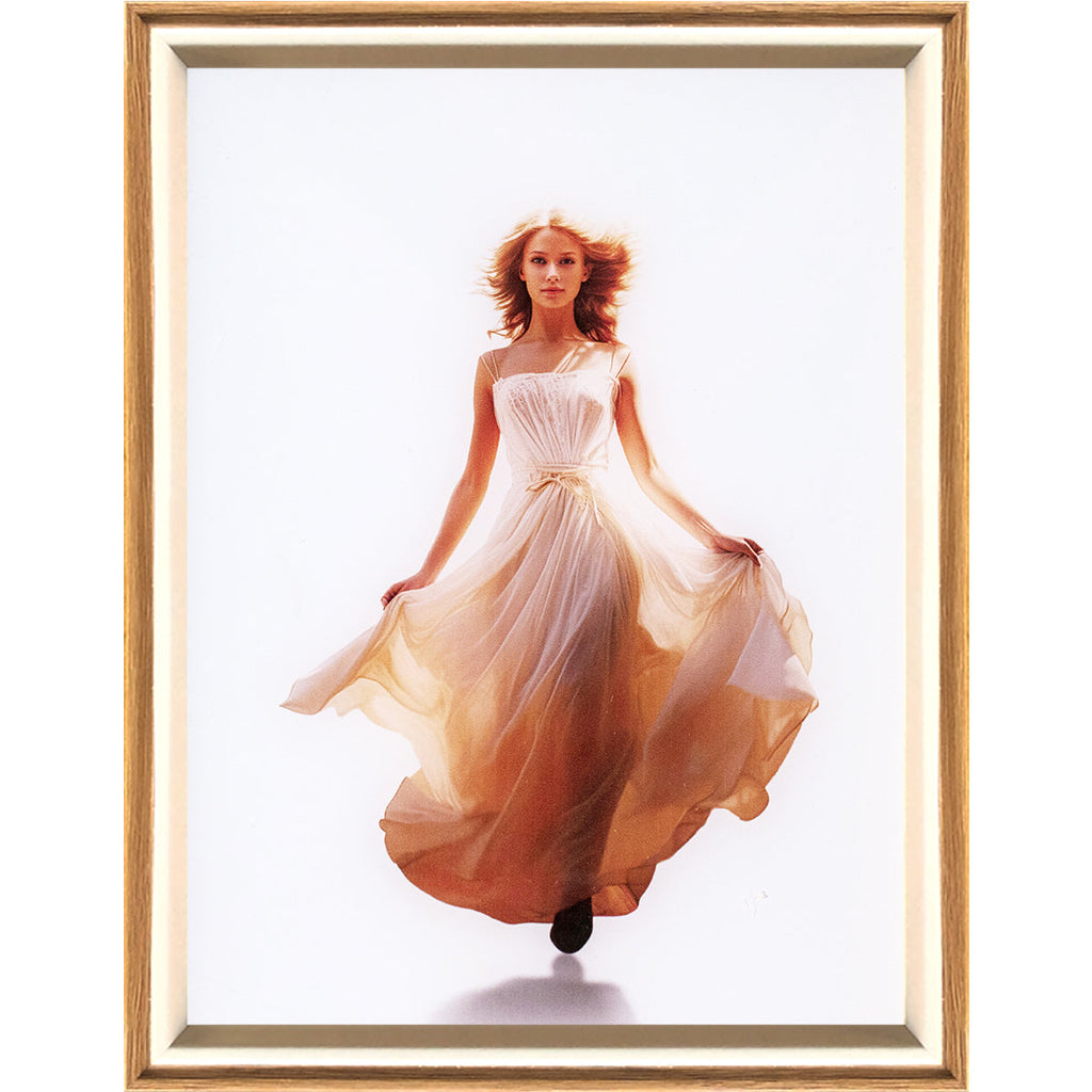 8 Inches Gentle Angel LED Light Painting Lamp Artwork Night Light  character series