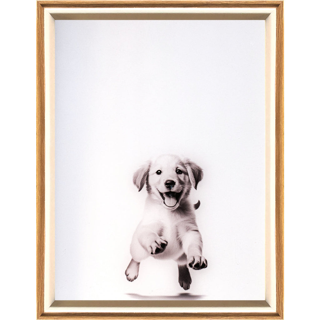 8 Inches Puppy Changes LED Light Painting Lamp Artwork Night Light animal series