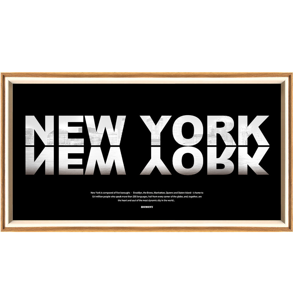 10 Inches The Great City Of New York LED Light Painting Lamp Artwork Night Light  city name series